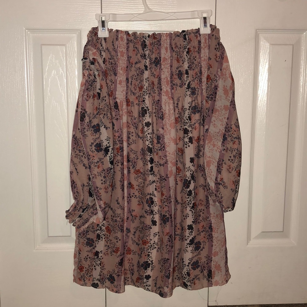 Off the shoulder dress